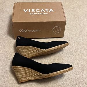 Viscata Wedge Heels New in Box